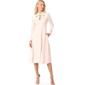 Black Halo Princeton Dress in Buttercream size 6